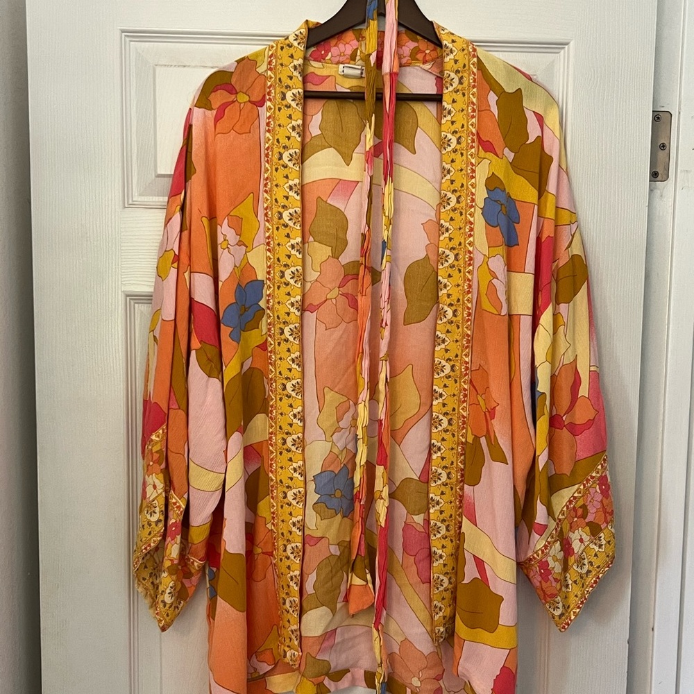 Roxy Kimono, floral print